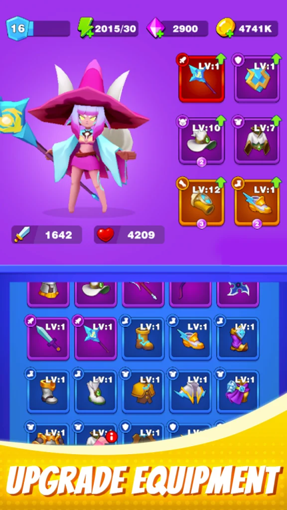 Upgrade Equipment